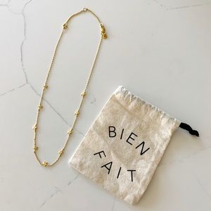 Madewell delicate star gold necklace